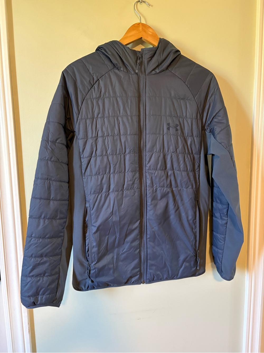Under Armour Men's Hooded Insulated Jacket - Muted Blue S